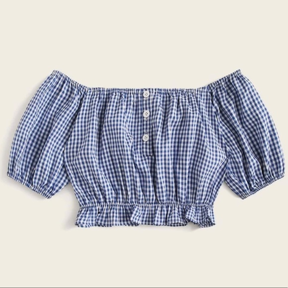Tops - Plus Boho Gingham Top
